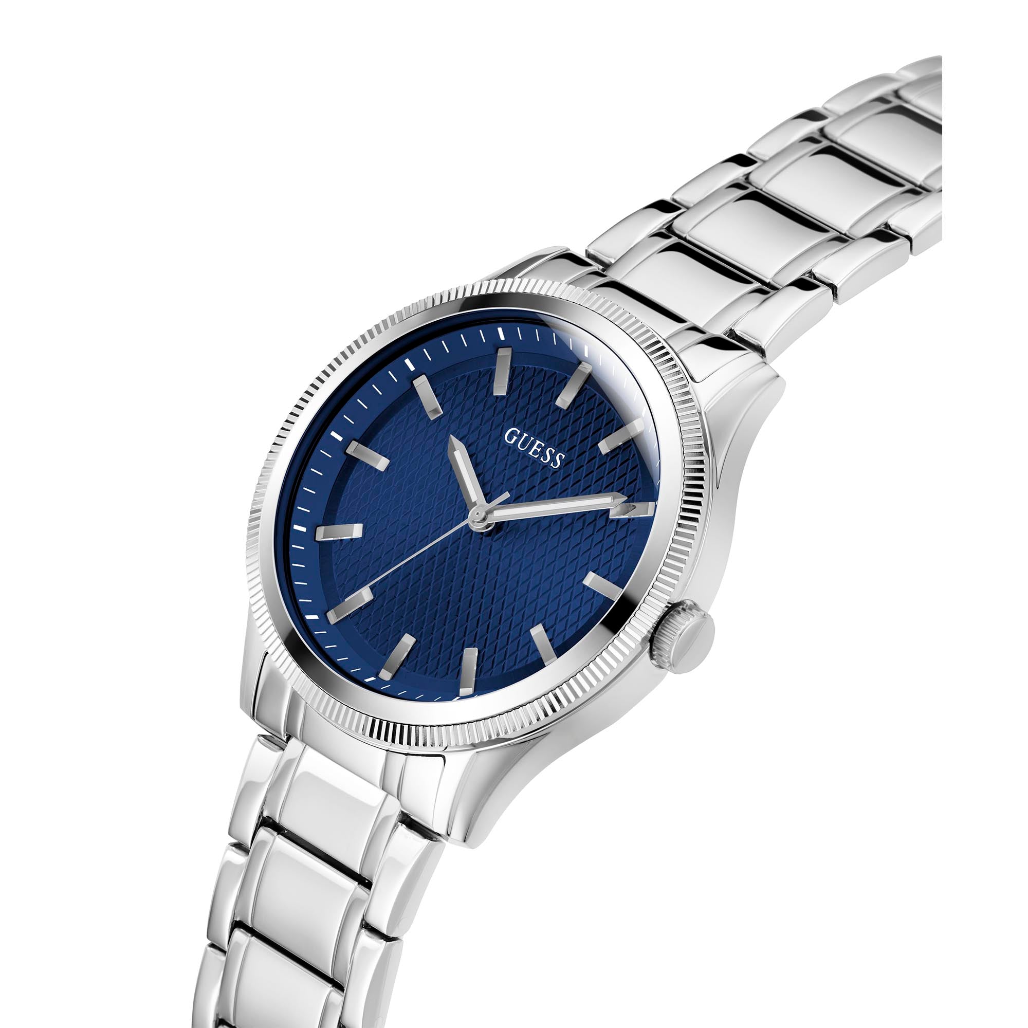 Guess watch silver online mens