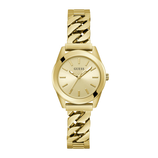 Guess Women's Watch Gold Tone Case Quartz