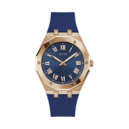 Guess Men's Watch Rose Gold Tone Case Quartz