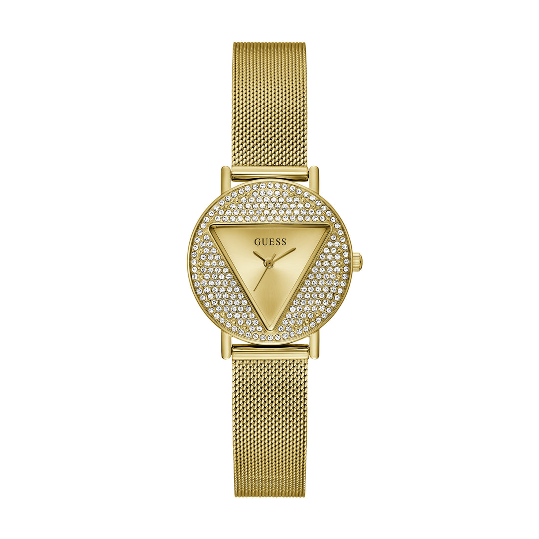 Guess Women's Watch Gold Tone Case Quartz