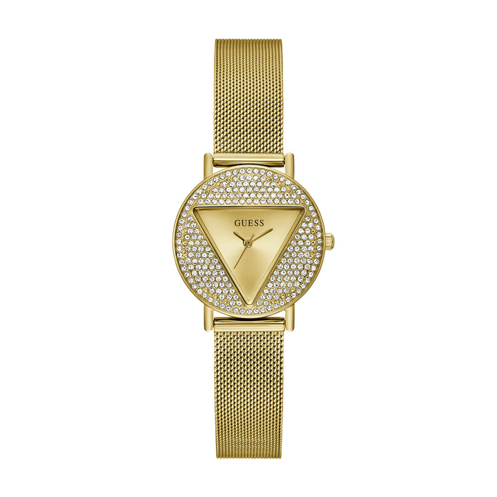 Guess Women's Watch Gold Tone Case Quartz