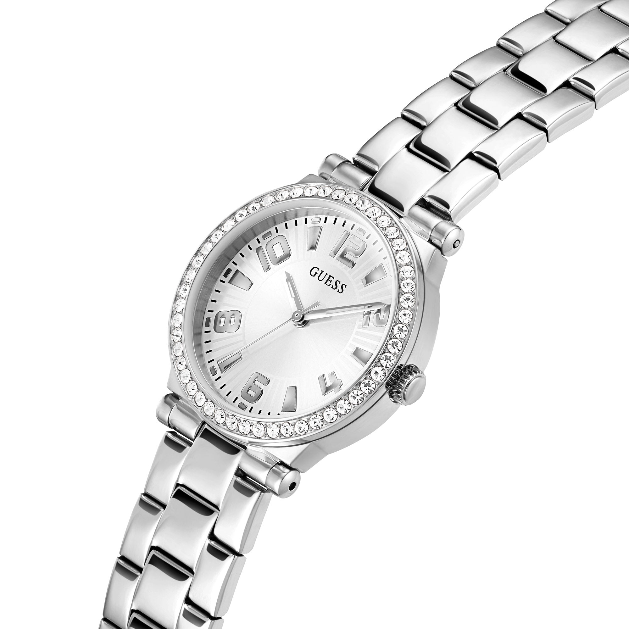 Silver tone women's discount watches