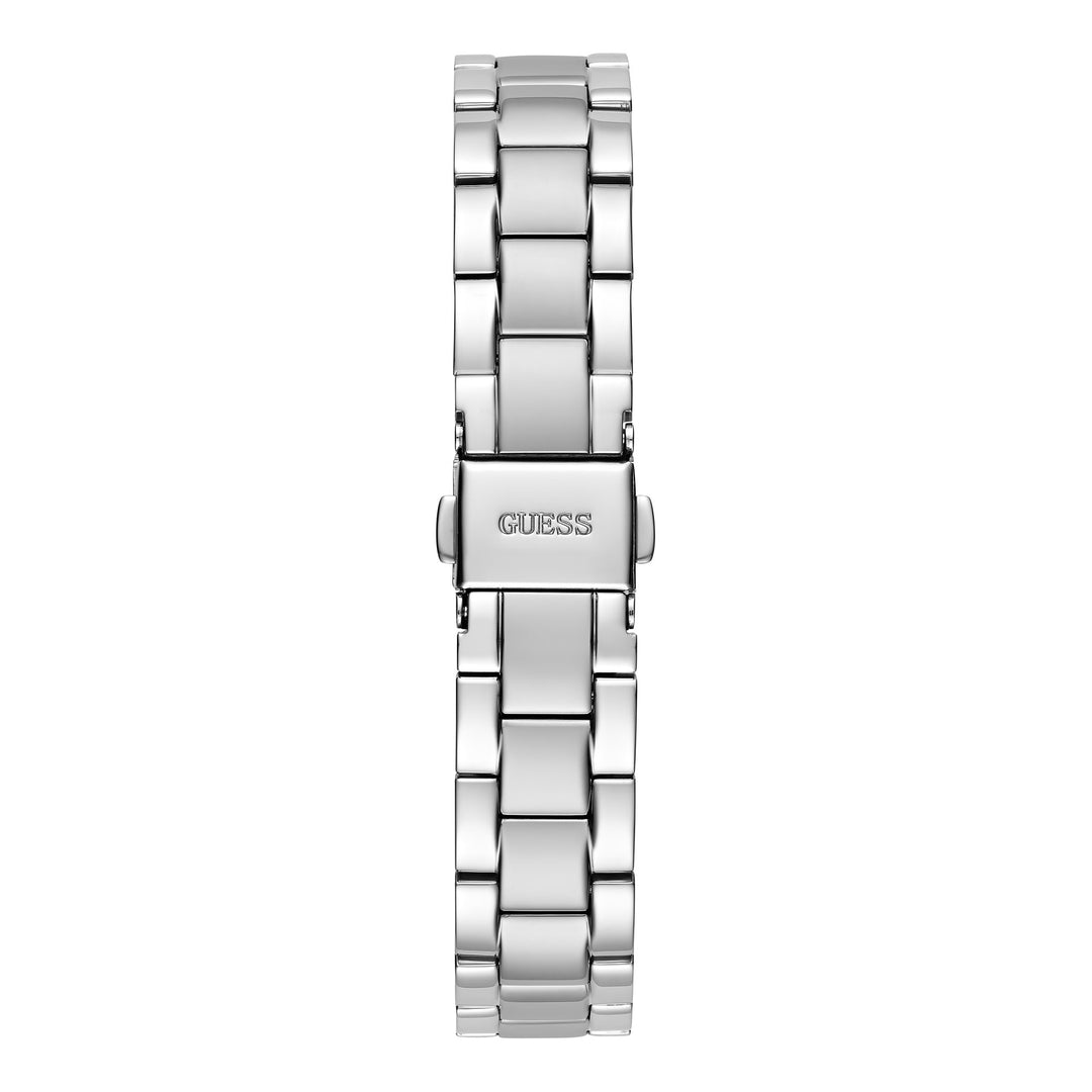 Guess Women's Watch Silver Tone Case Quartz