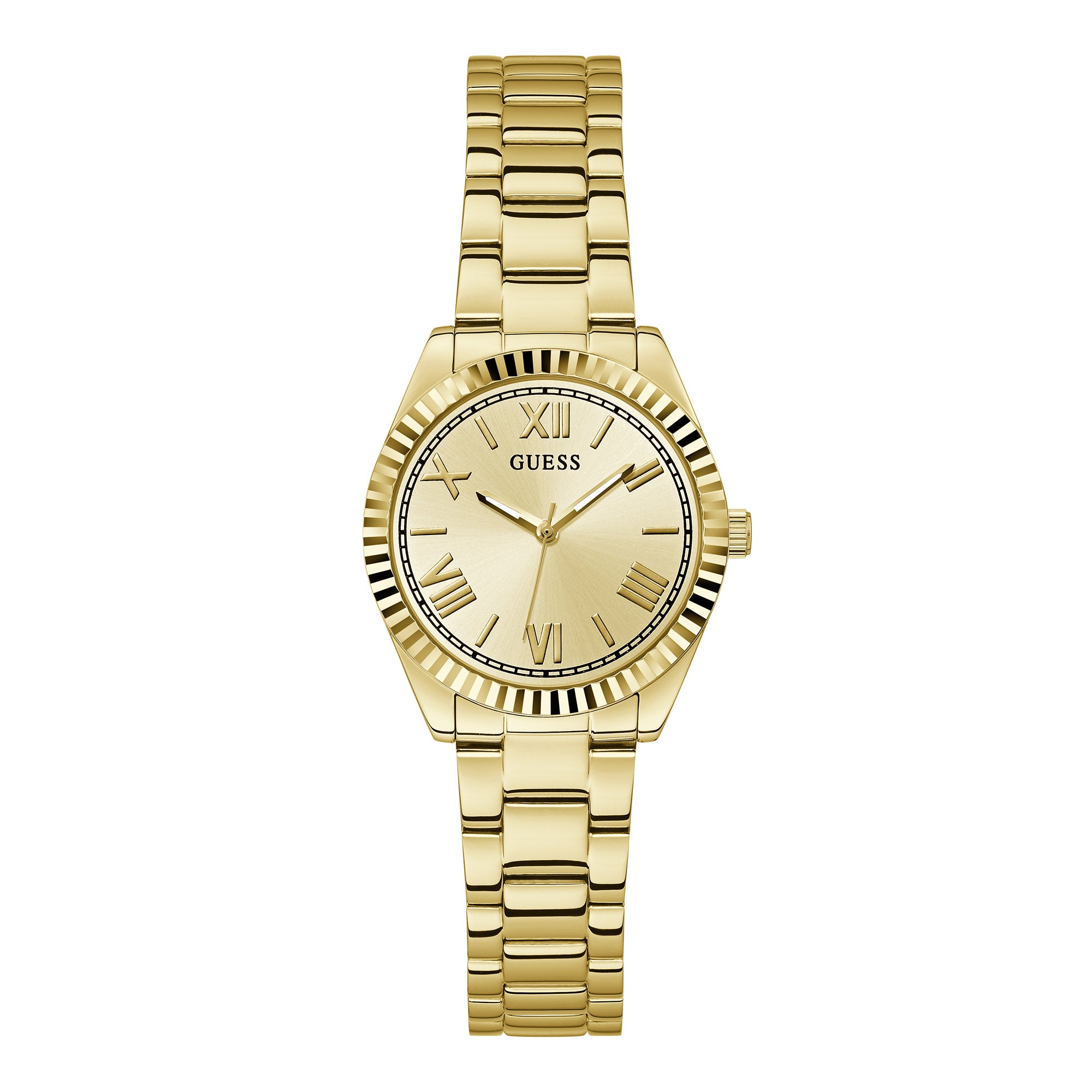 Guess rhinestone watch hot sale