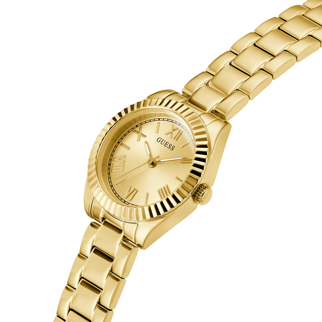 Guess Women's Watch Gold Tone Case Quartz