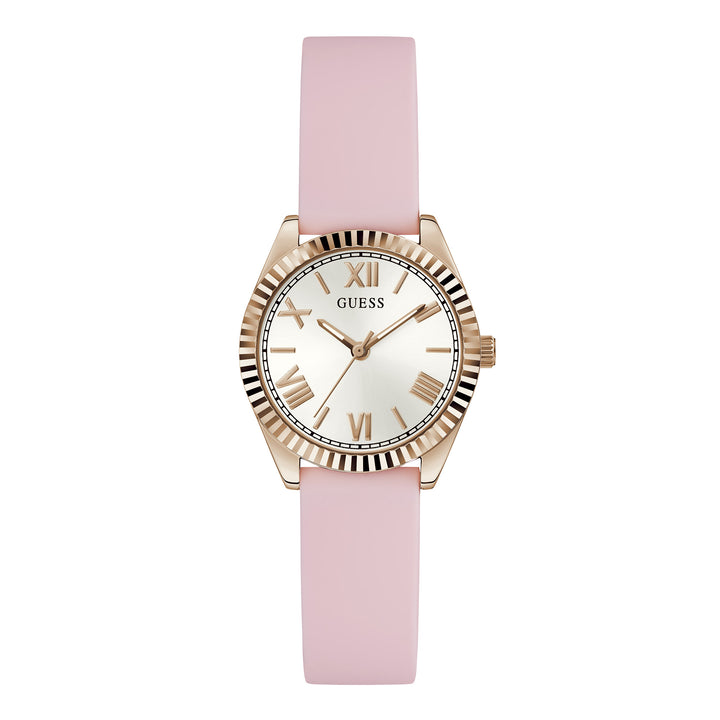 Guess Women's Watch Rose Gold Tone Case Quartz