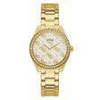 Guess Women's Watch Gold Tone Case Quartz
