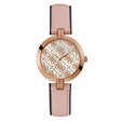 Guess Women's Watch Rose Gold Tone Case Quartz