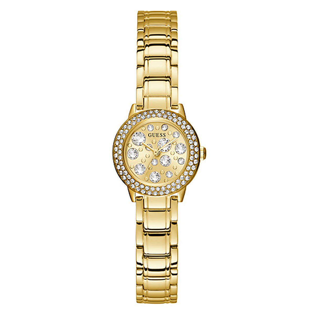 Guess Women's Watch Gold Tone Case Quartz