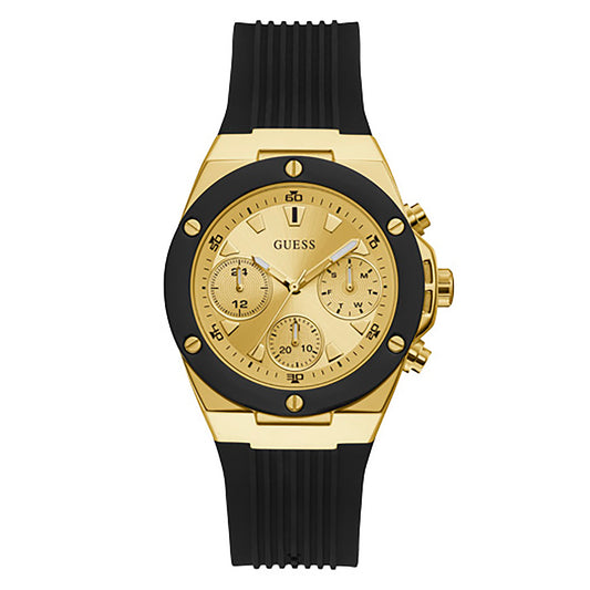 Guess Women's Watch Gold Tone Case Quartz