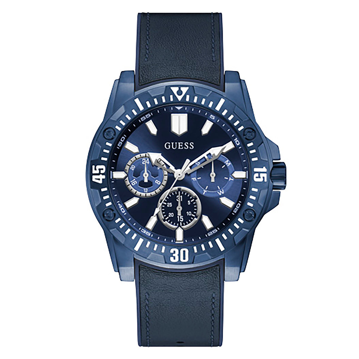 Guess Men's Watch Blue Case Quartz