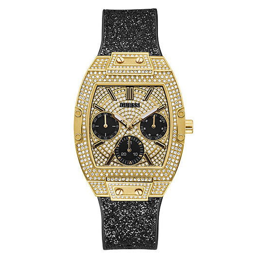 Guess Women's Watch Gold Tone Case Quartz