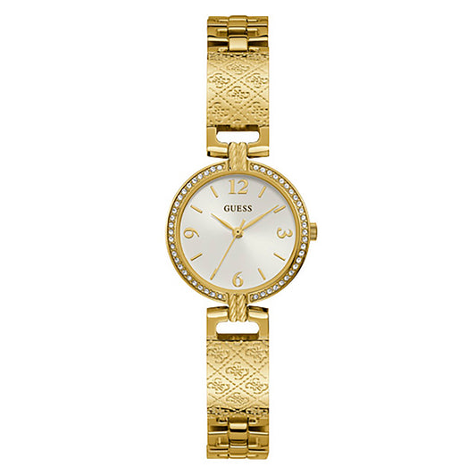 Guess Women's Watch Gold Tone Case Quartz