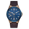 Guess Men's Watch Coffee Case Quartz