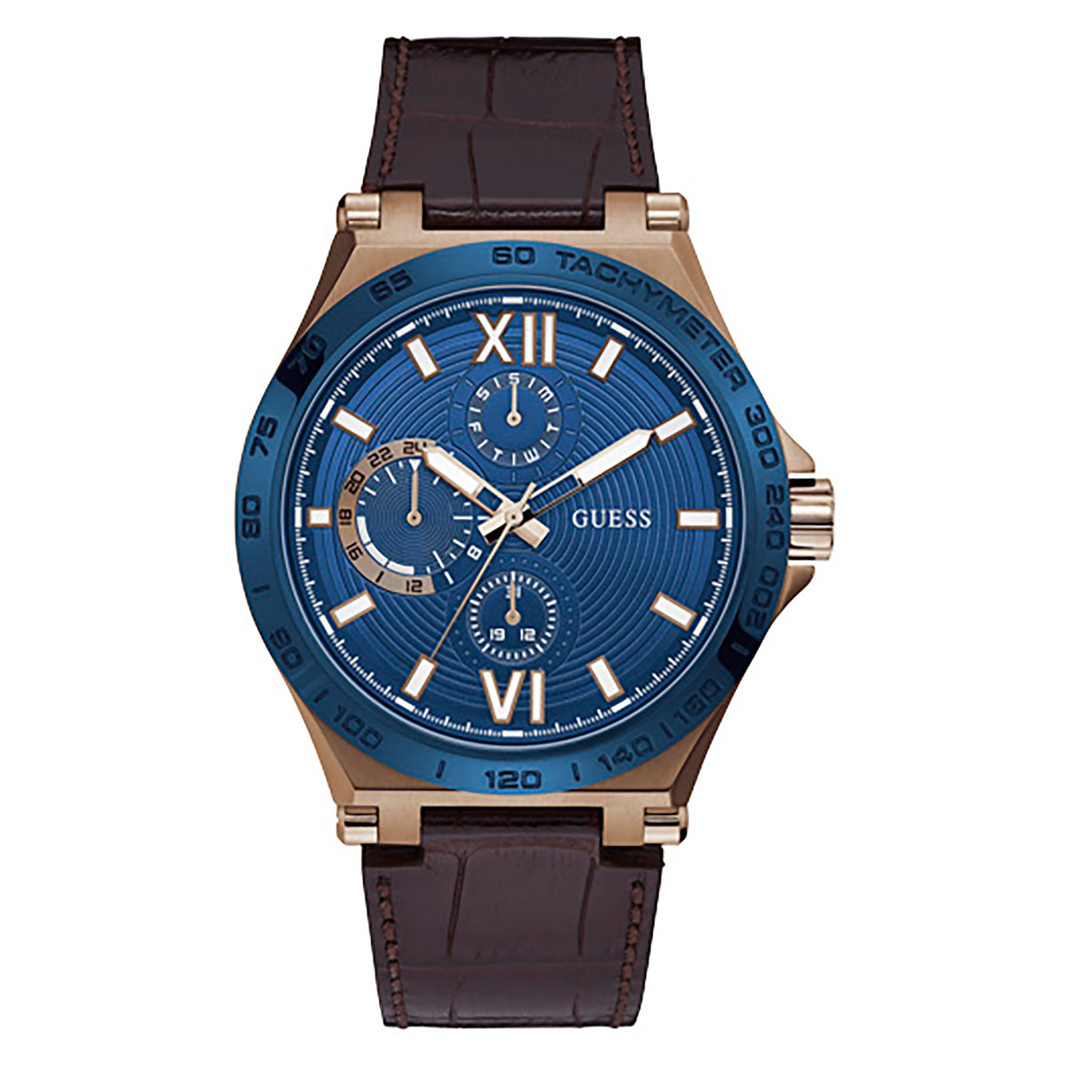 Guess Men's Watch Coffee Case Quartz