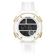 Guess Men's Watch White Case Quartz