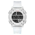 Guess Men's Watch Clear Case Quartz
