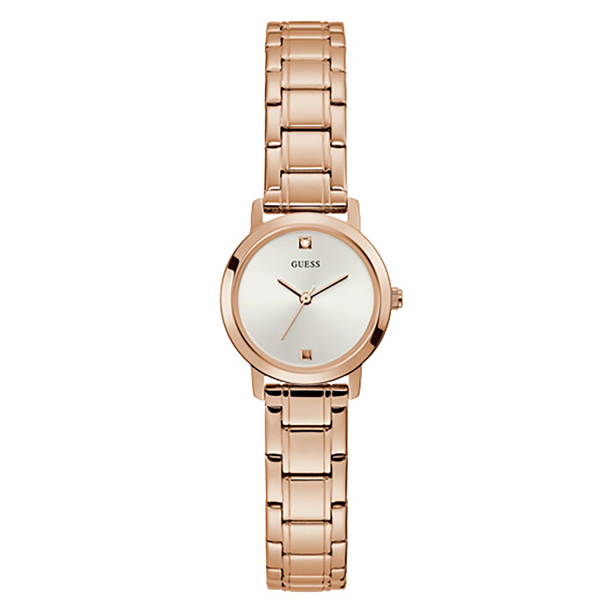 Guess Women s Watch Rose Gold Tone Case Quartz