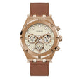 Guess Men's Watch Coffee Case Quartz
