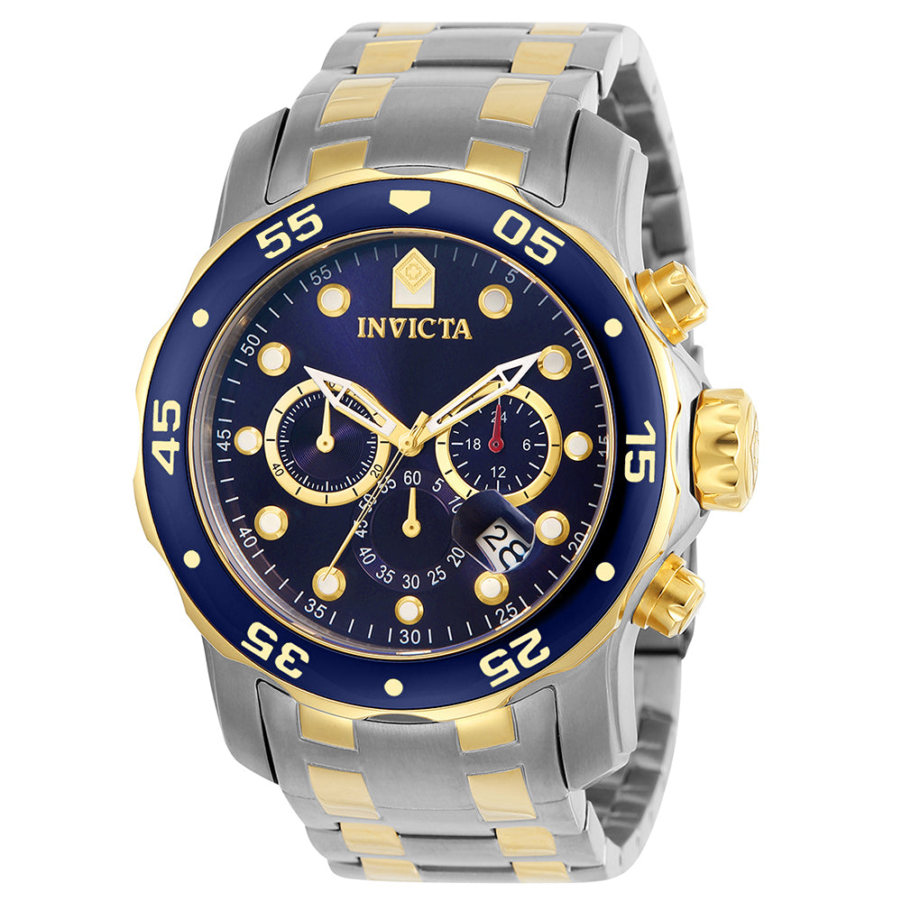 Invicta Pro Diver Men's 48mm Stainless Steel Steel Blue dial VD53 Quartz