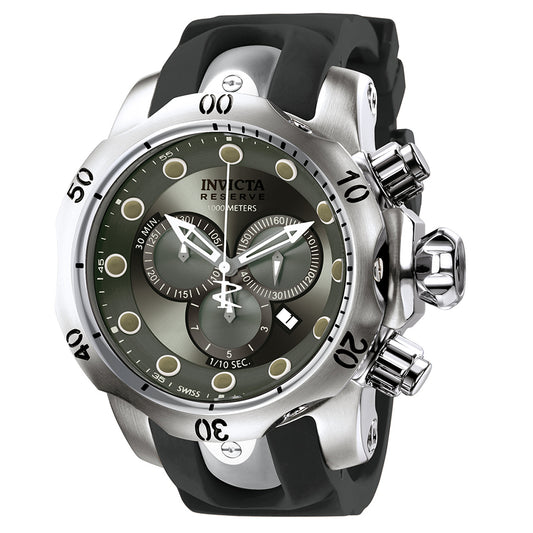 Invicta Reserve Men's 53.7mm Stainless Steel Steel Grey dial 5040.D Quartz