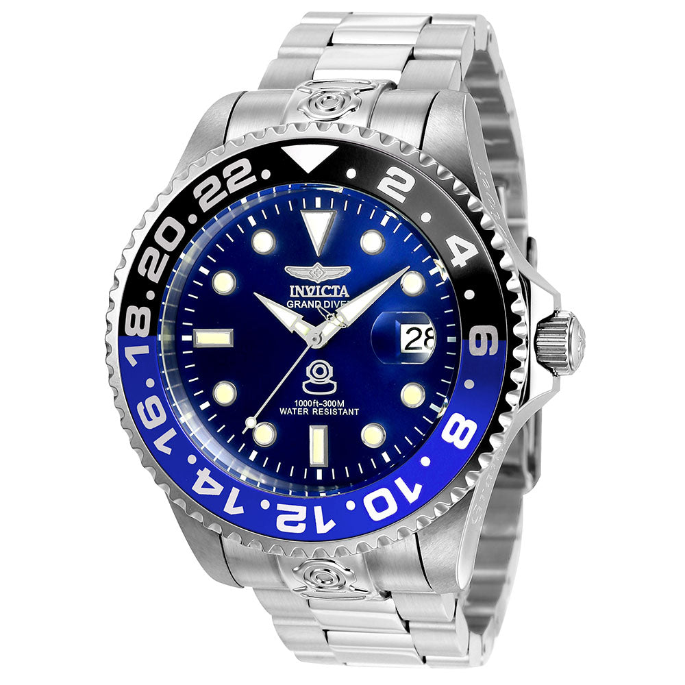 INVICTA Pro Diver Men's 47mm Stainless Steel Steel Blue dial NH35A Automatic