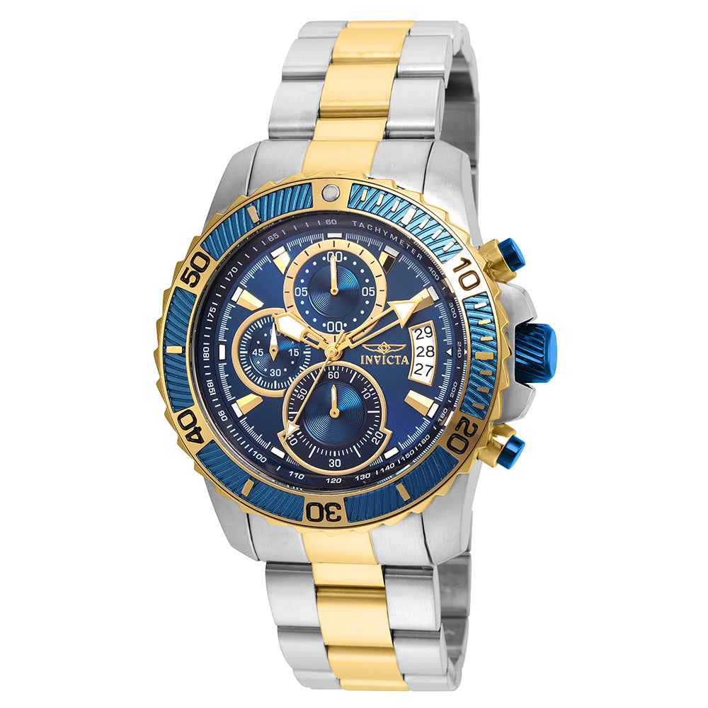 INVICTA Pro Diver Men's 45mm Stainless Steel Steel Blue dial VD57 Quartz