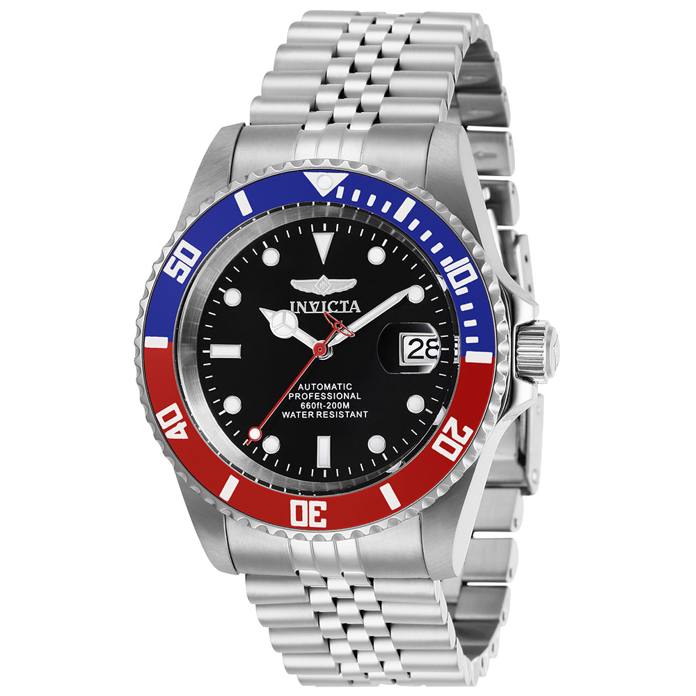 INVICTA Pro Diver Men's 42mm Stainless Steel Steel Black dial NH35A Automatic