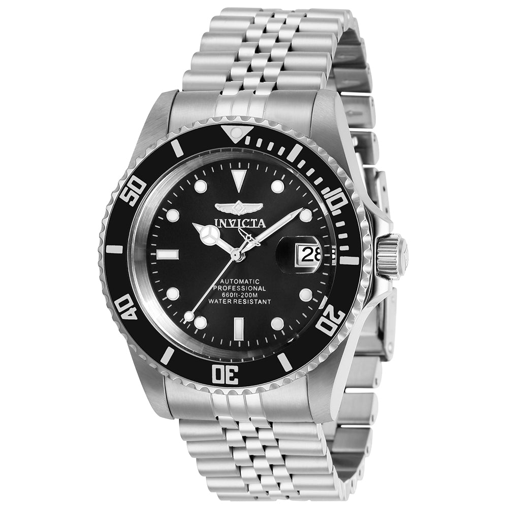 INVICTA Pro Diver Men's 42mm Stainless Steel Steel Black dial NH35A Automatic