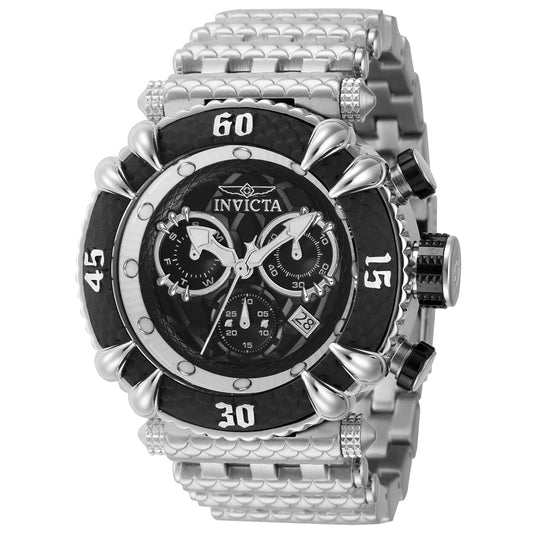 Invicta Subaqua Men's 52mm Stainless Steel Silver Black dial Z60 Quartz