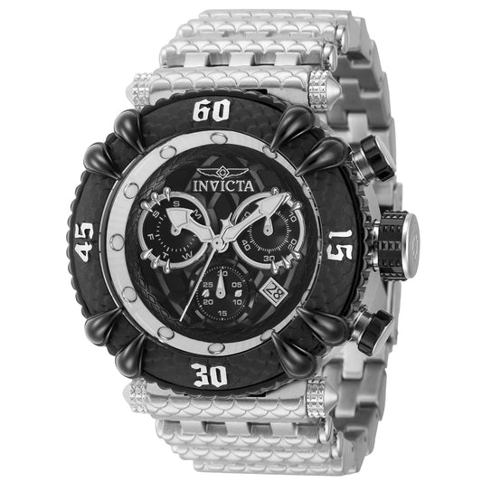 Invicta Subaqua Men's 52mm Stainless Steel Silver Black dial Z60 Quartz