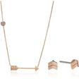 Fossil Vintage Motifs Stainless Steel Necklace - JF02814791