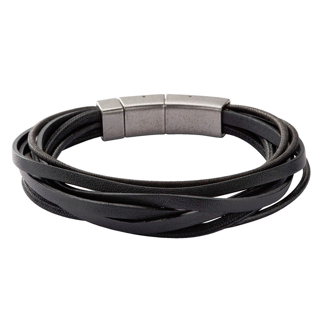 Fossil Vintage Casual Leather Bracelet - JF86182040