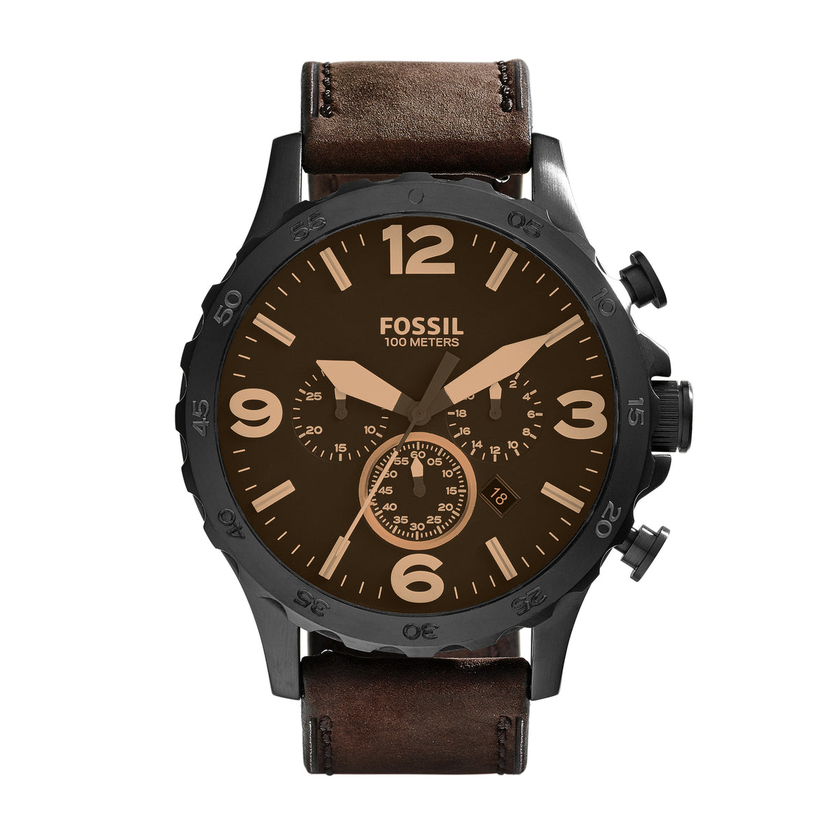 Fossil Nate Fashion Quartz Men's Watch - JR1487