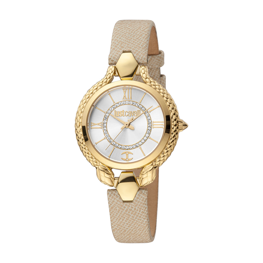 JUST CAVALLI Women's Snake Quartz WATCH