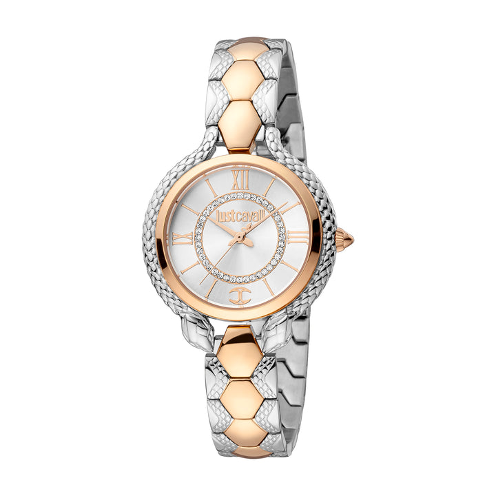 JUST CAVALLI Women's Snake Quartz WATCH