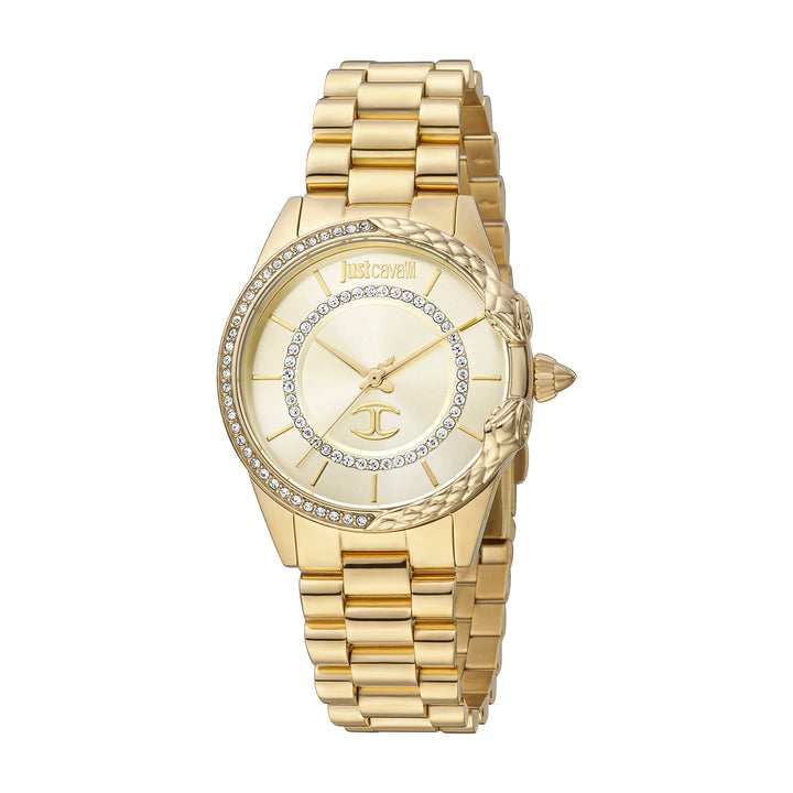 JUST CAVALLI Women's Snake Quartz WATCH