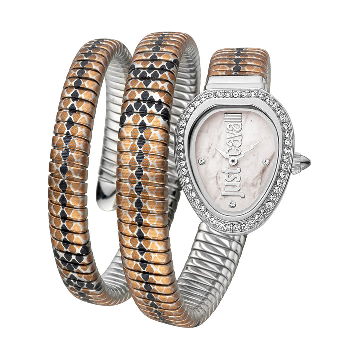 JUST CAVALLI Women's Signature Snake Quartz WATCH