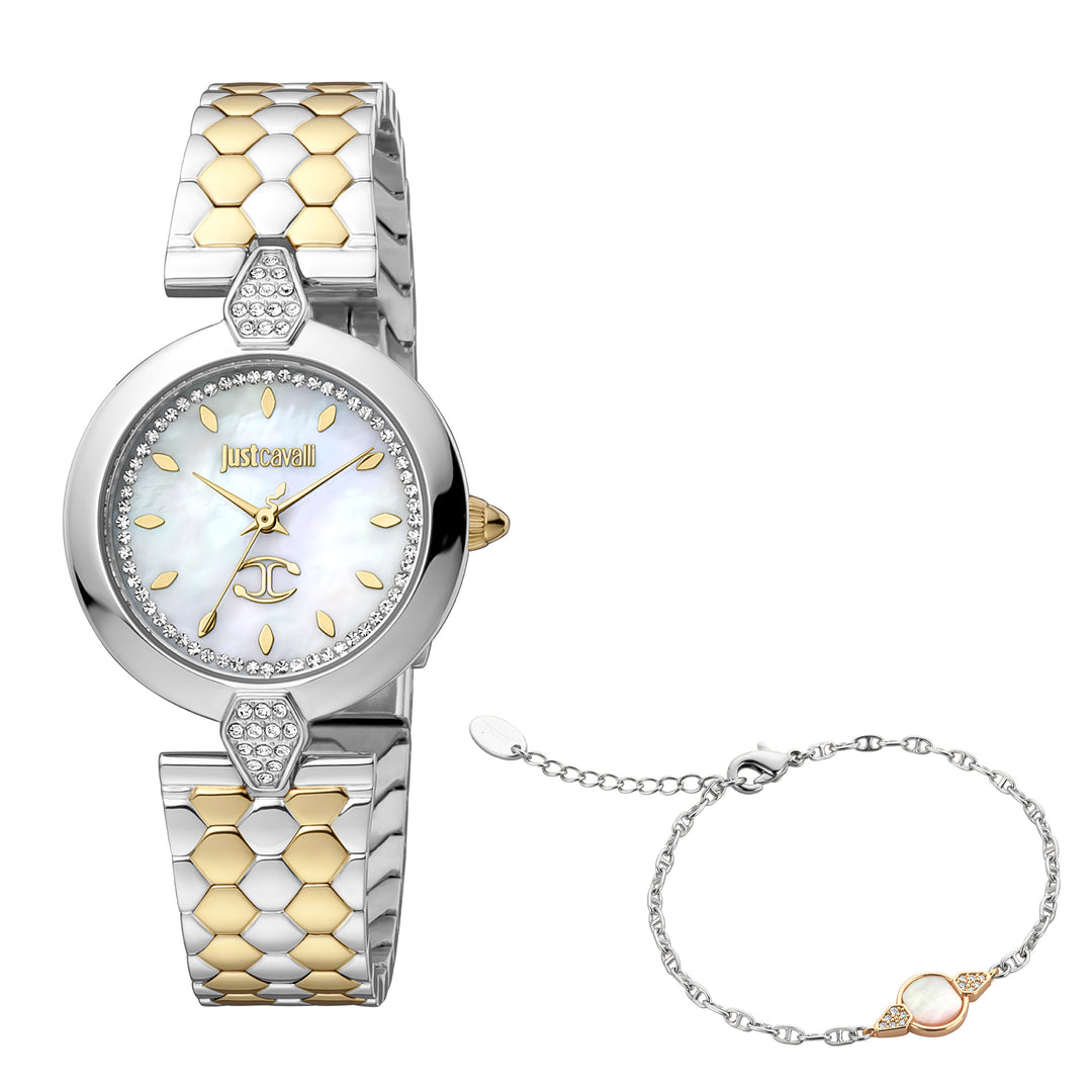 JUST CAVALLI Women's Glam Quartz WATCH