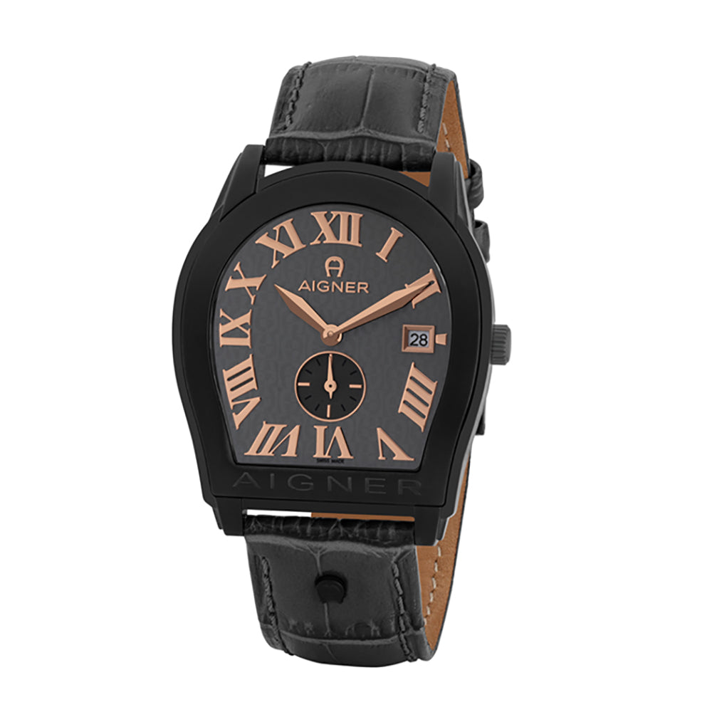 Aigner Modena Gents Leather Grey Dial Watch | Ma127109 | The Watch House. Shop at www.watches.ae Regular price AED 2875 . Online offers available.
