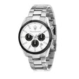 Maserati Attrazione 43 MULTI. White Dial BR SS