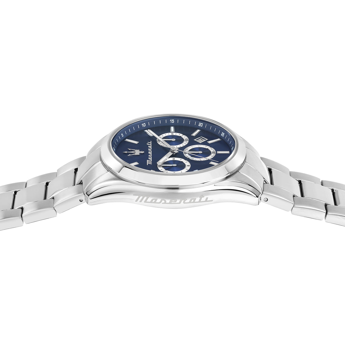 Maserati Attrazione 43 MULTI. Blue Dial BR SS