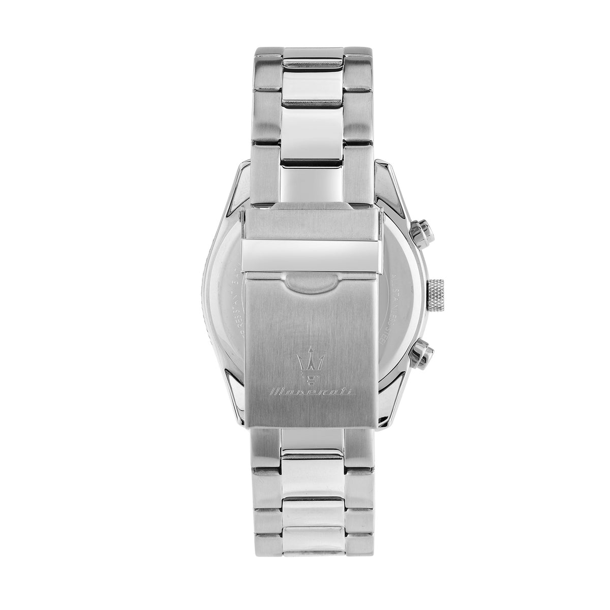 Maserati Attrazione 43MM Mult Black Dial BR SS Men's Watch