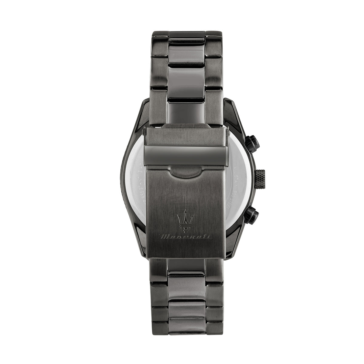 Maserati Attrazione 43MM Mult Blue Dial BR Gun Men's Watch