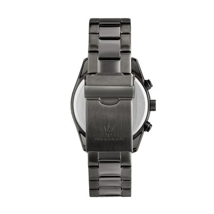 Maserati Attrazione 43MM Mult Blue Dial BR Gun Men's Watch - R8853151012