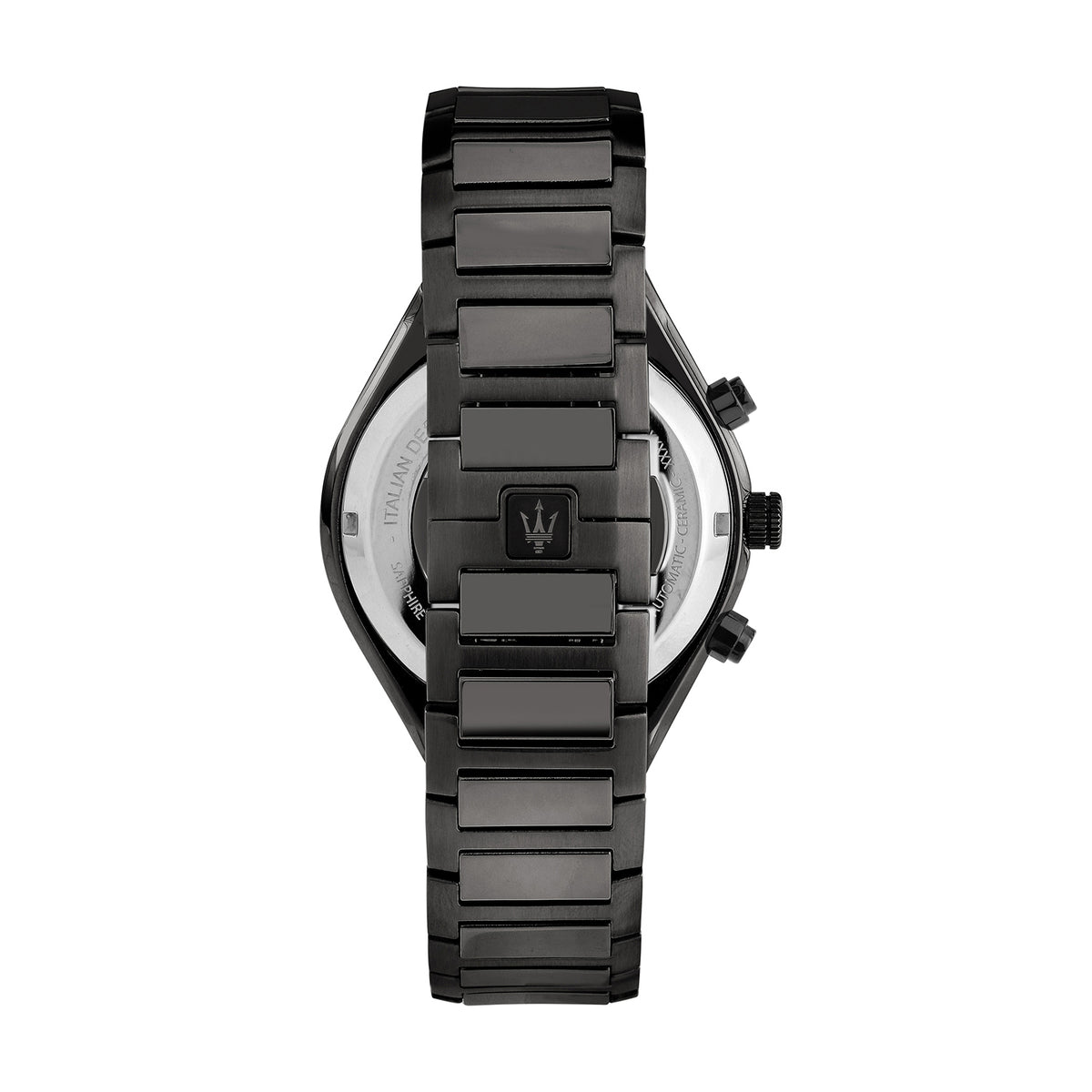 Maserati Stile 45MM CHR BLUE+D.GUN Dial BR D.GUN Men's Watch - R8873642012