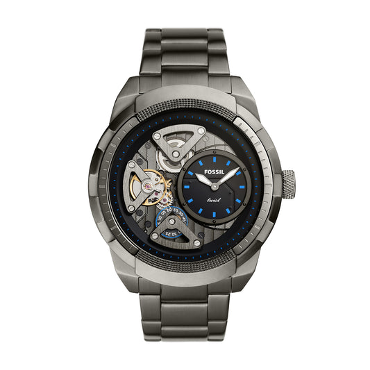 Fossil Analog Men's Watch Stainless Steel Metal Bracelet