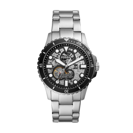 Fossil Autom Men's Watch Stainless Steel Metal Bracelet