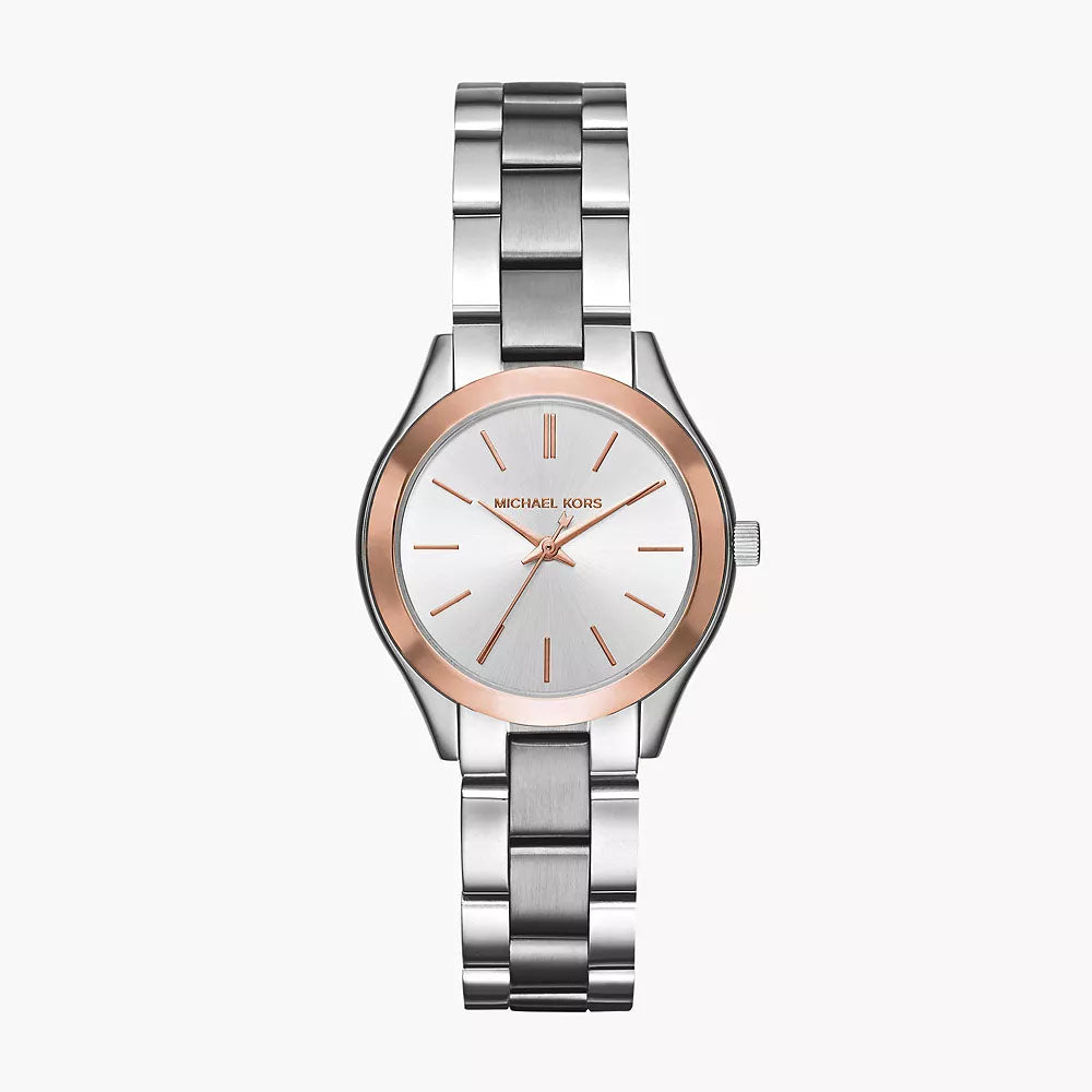 Michael Kors Slim Runway Women's Stainless Steel Watch