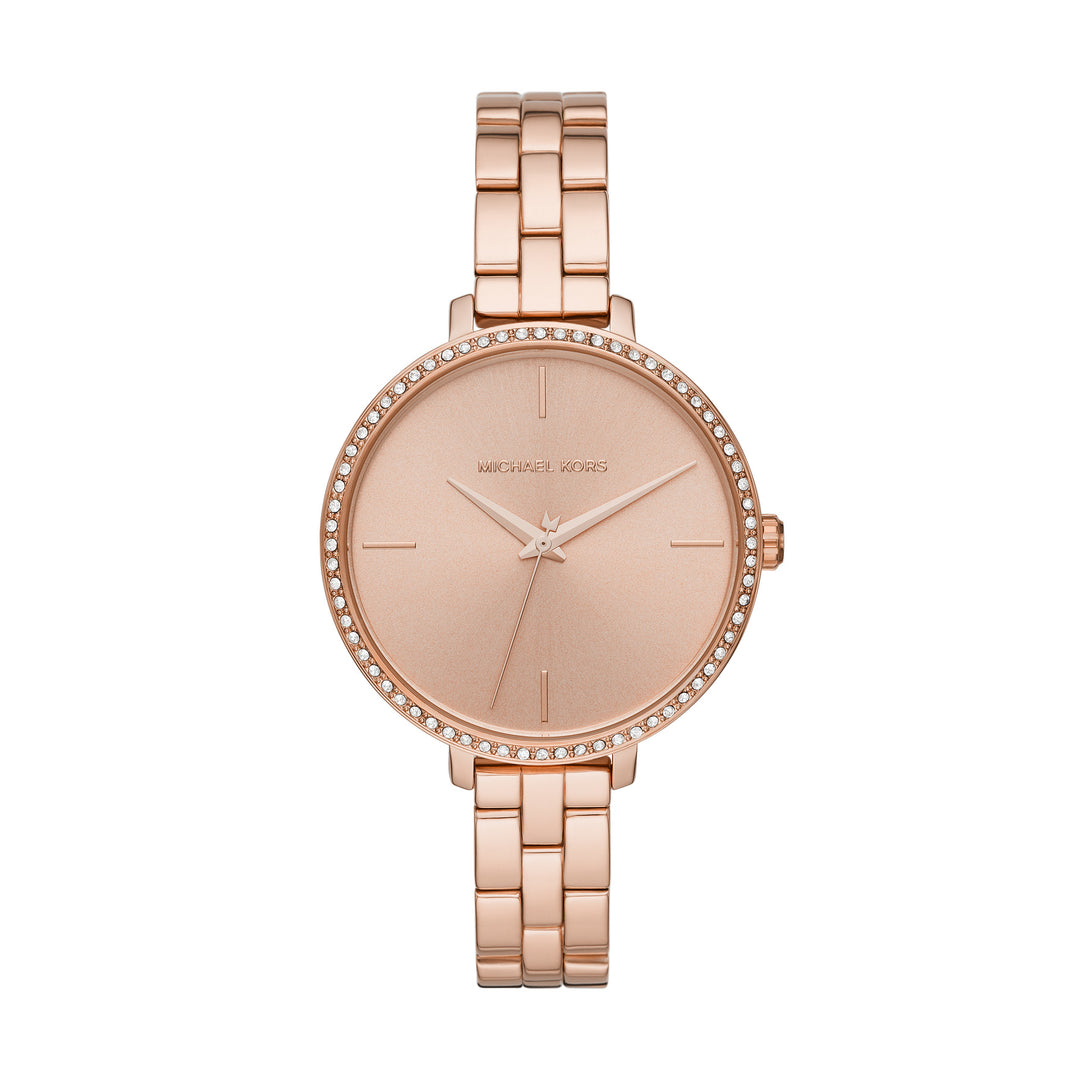 Michael Kors Analog Women's Watch Gold Plated Metal Bracelet